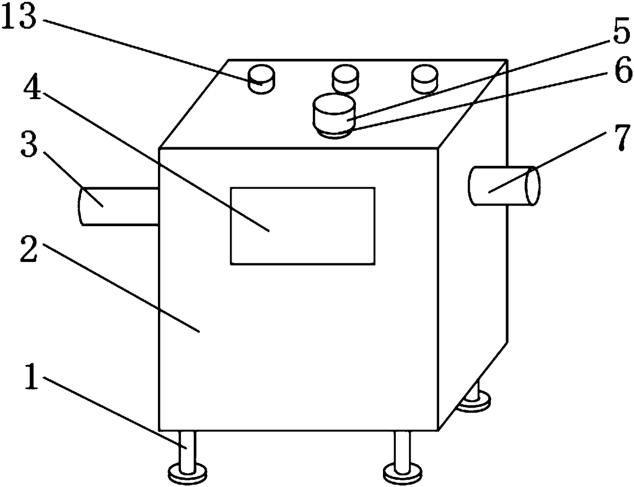 Electronic industry wastewater recovery and utilization apparatus