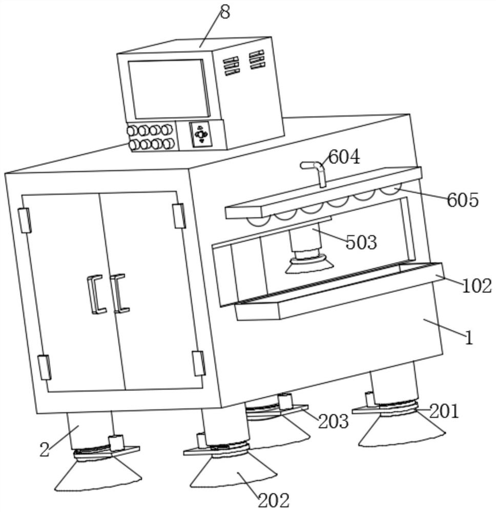 Black glue detection extrusion tool and extrusion method thereof