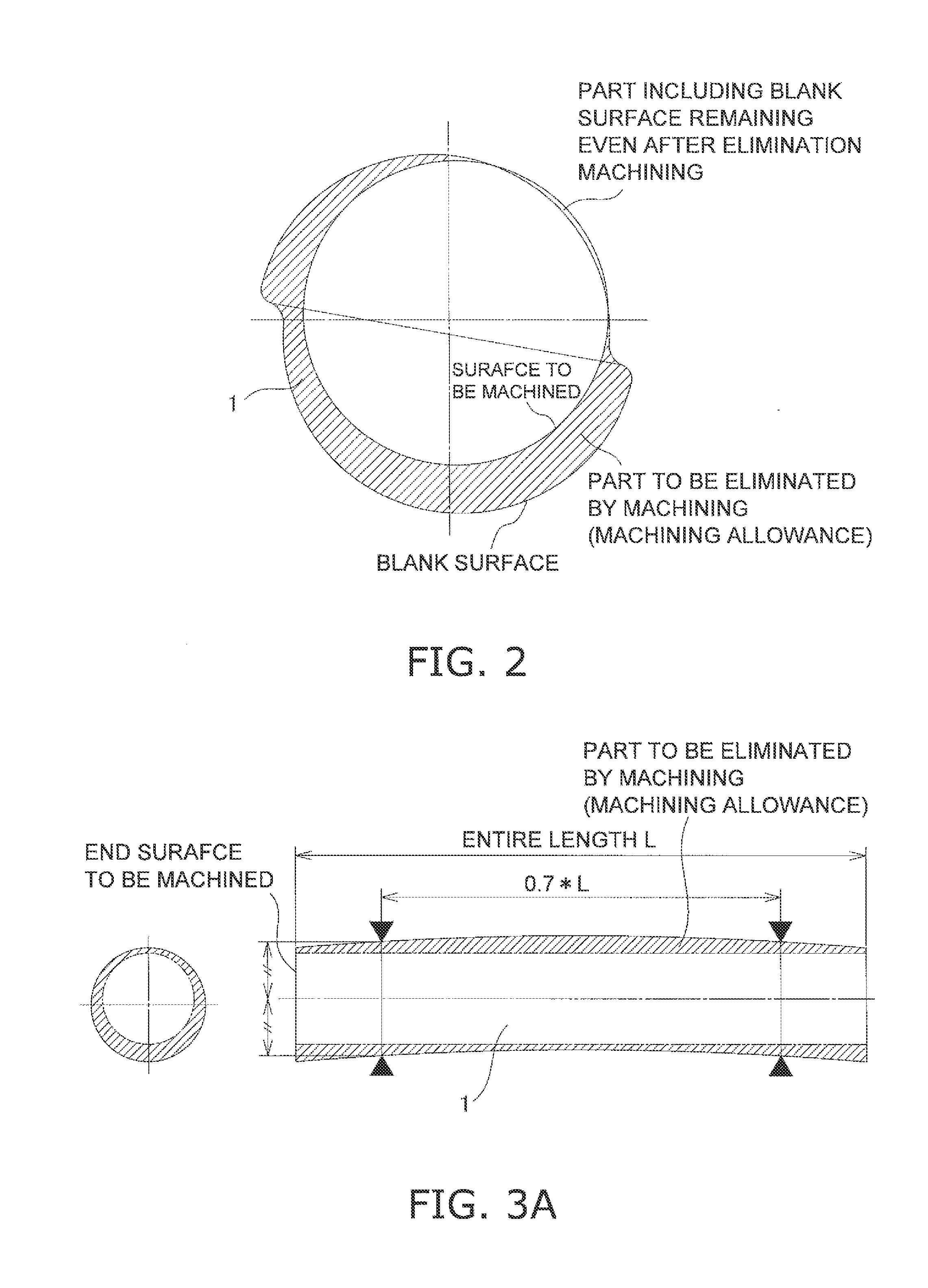 Center hole machining method for shaft blank and center hole machining apparatus