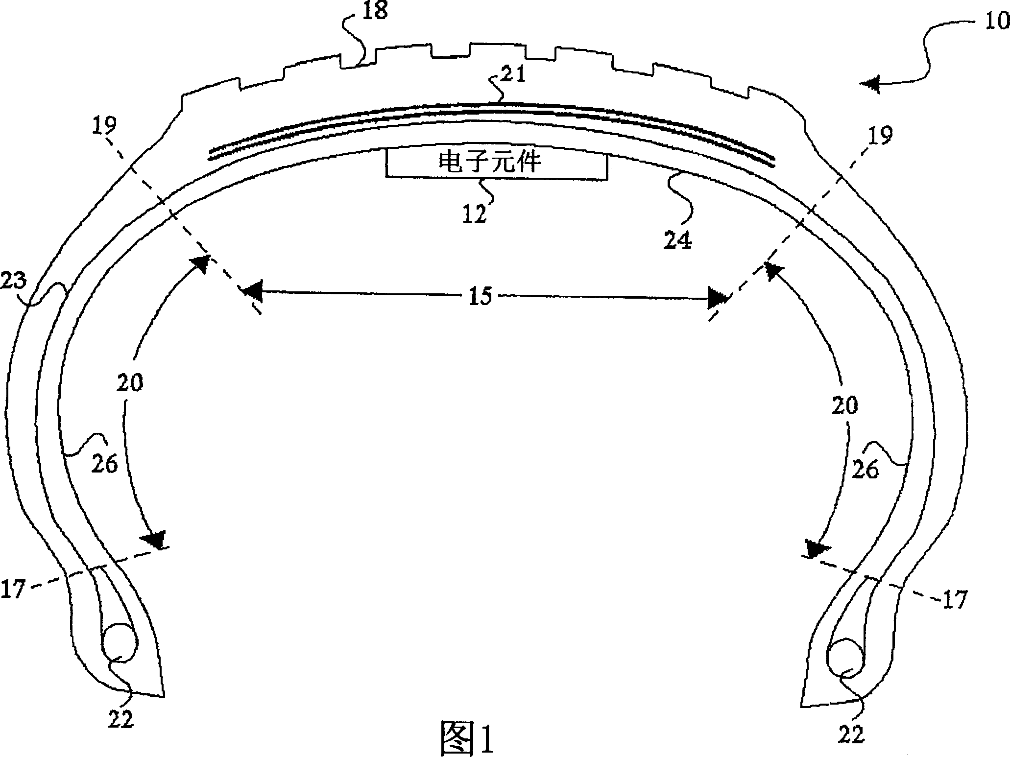 System an method for harvesting electric power from a rotating tire static electricity