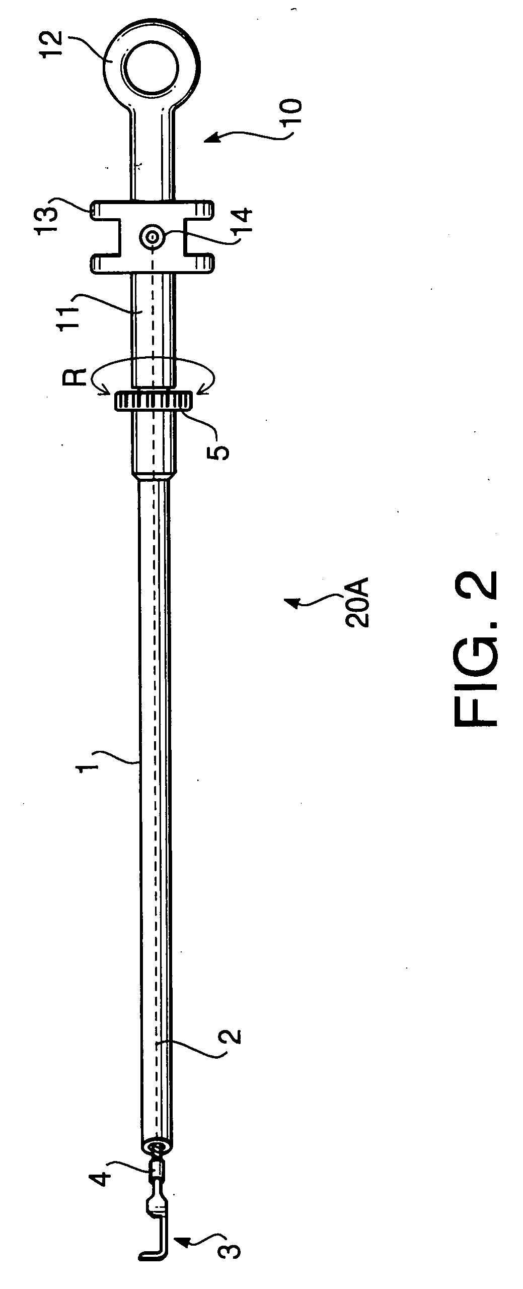 High frequency treatment instrument for endoscope