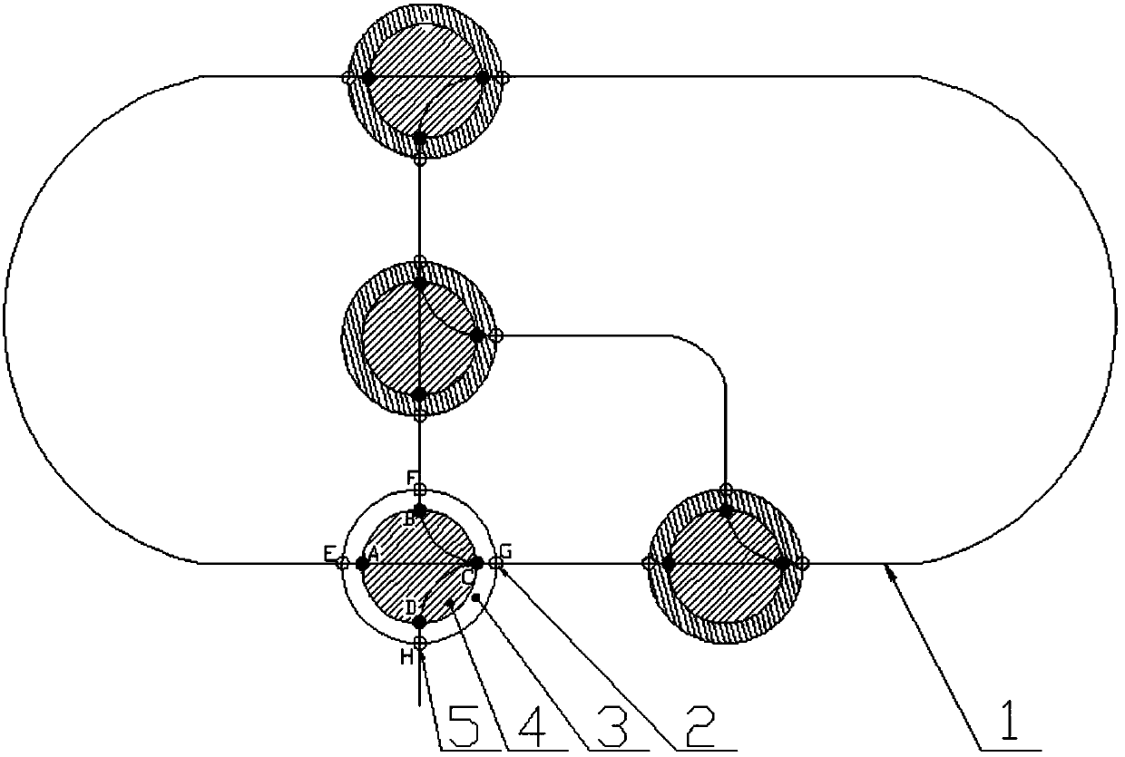 Implementation method of AGV traffic dispatching management based on traffic control area