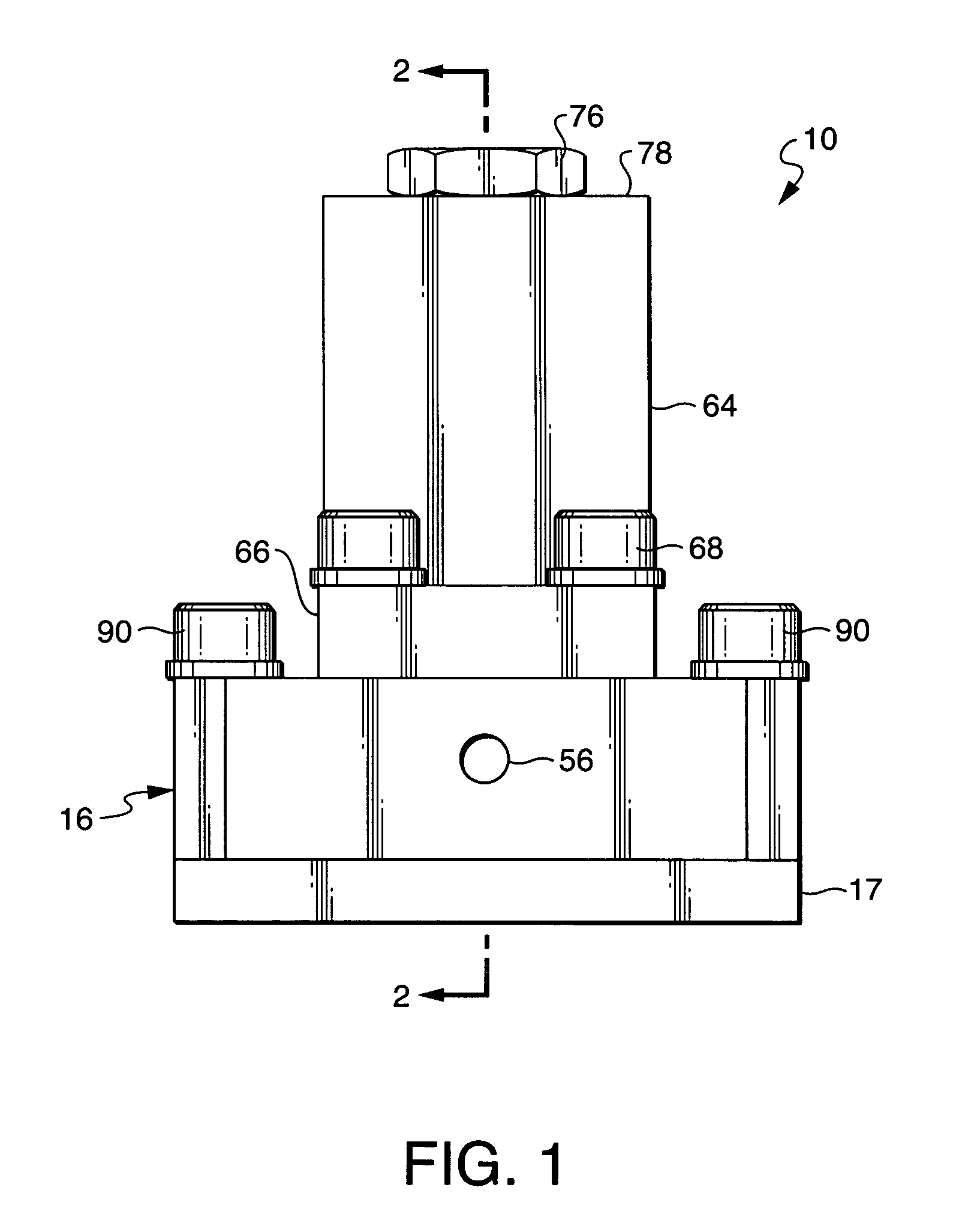 Valve assembly having articulating rigid seating surface