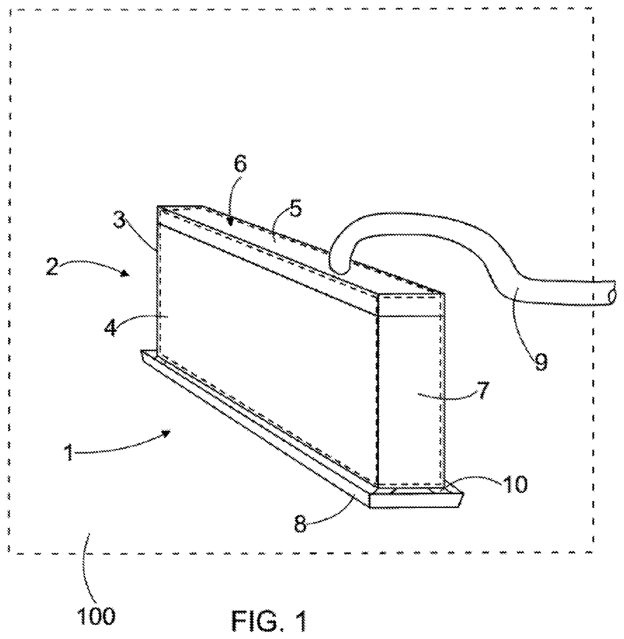 Method for indoor air analysis, and sampling arrangement