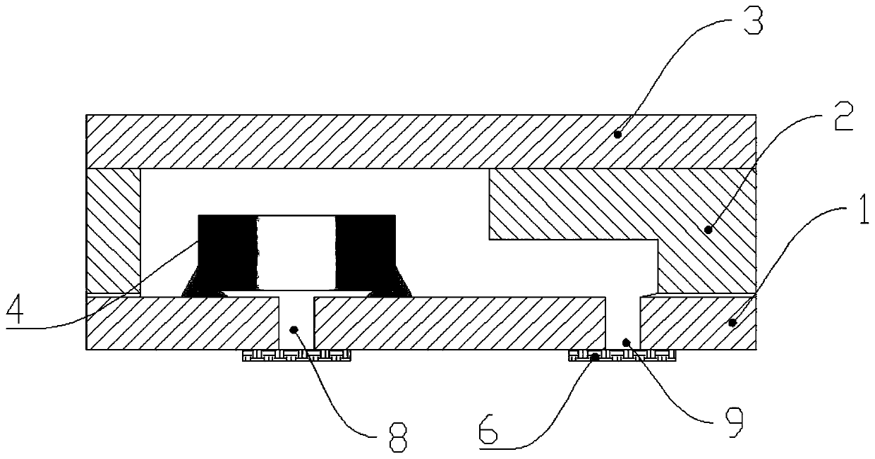 Unidirectional MEMS microphone and production method thereof