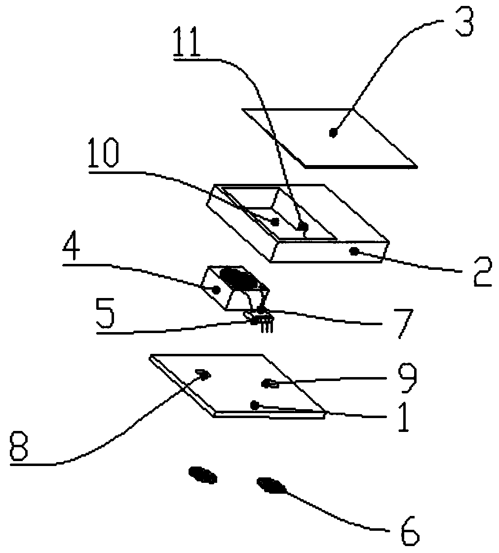 Unidirectional MEMS microphone and production method thereof