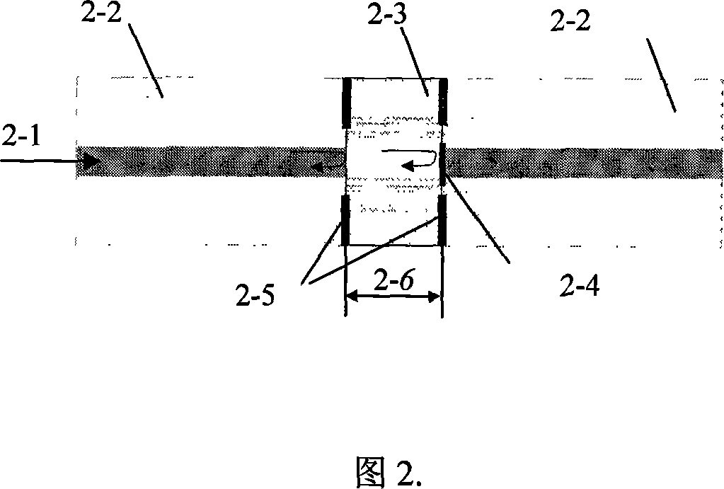 Hollow photon crystal optical fiber based Fabry-perot interferometer sensor and its production method