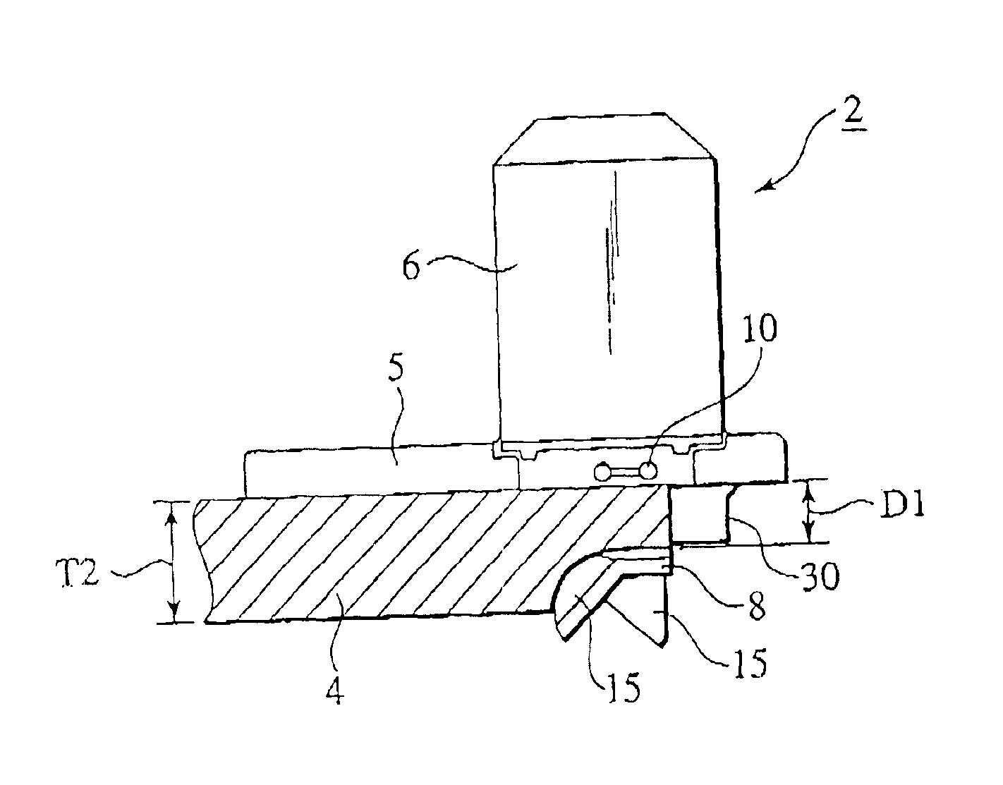 Bracket coupling structure