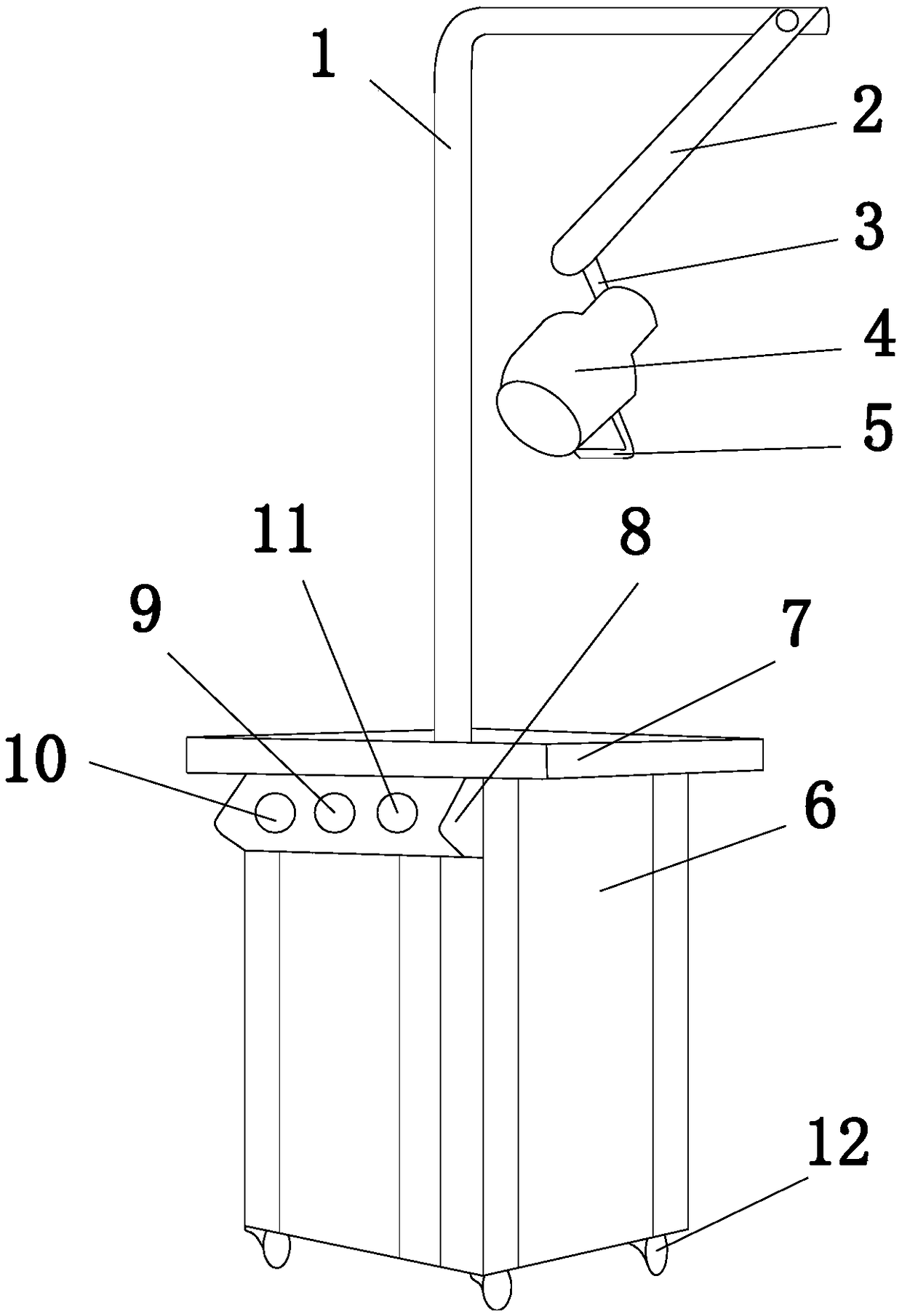 Radiology adjustable image viewing device