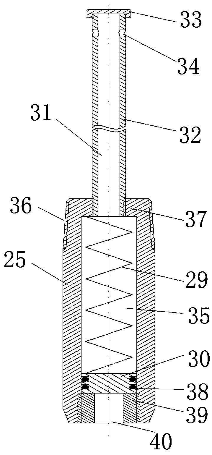 Moving bottom plug