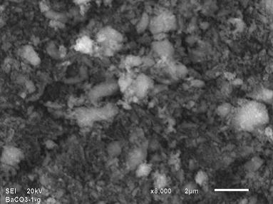 Production method for high-purity electronic-grade barium carbonate