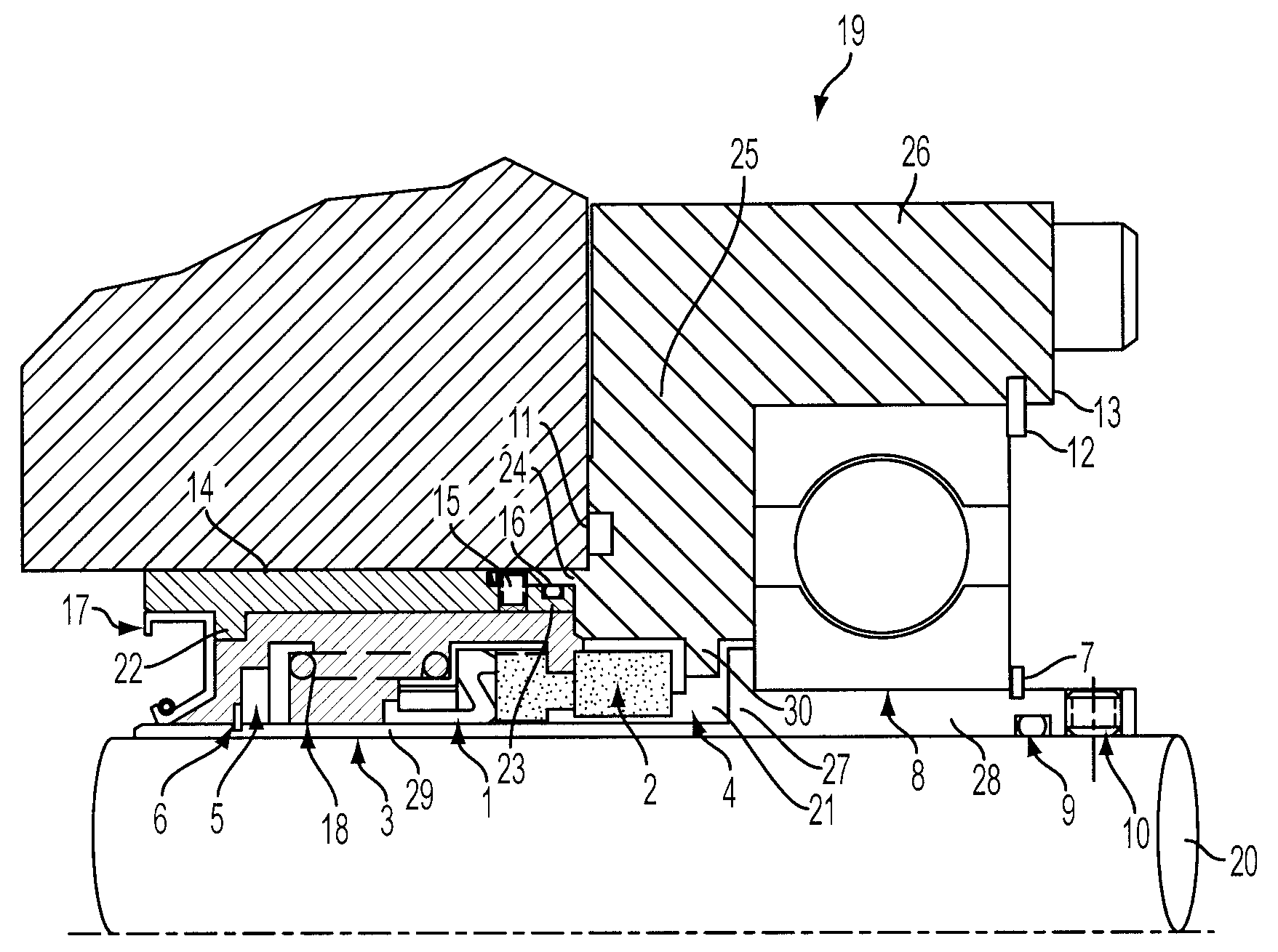 Mechanical shaft seal