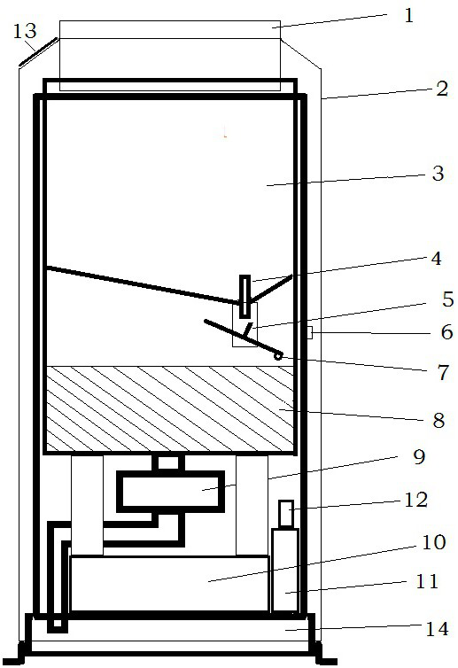 A kind of rain, snow and sandstorm measuring device and measuring method