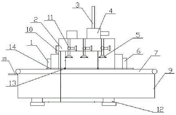 Self-controlled UV curing system with double light sources