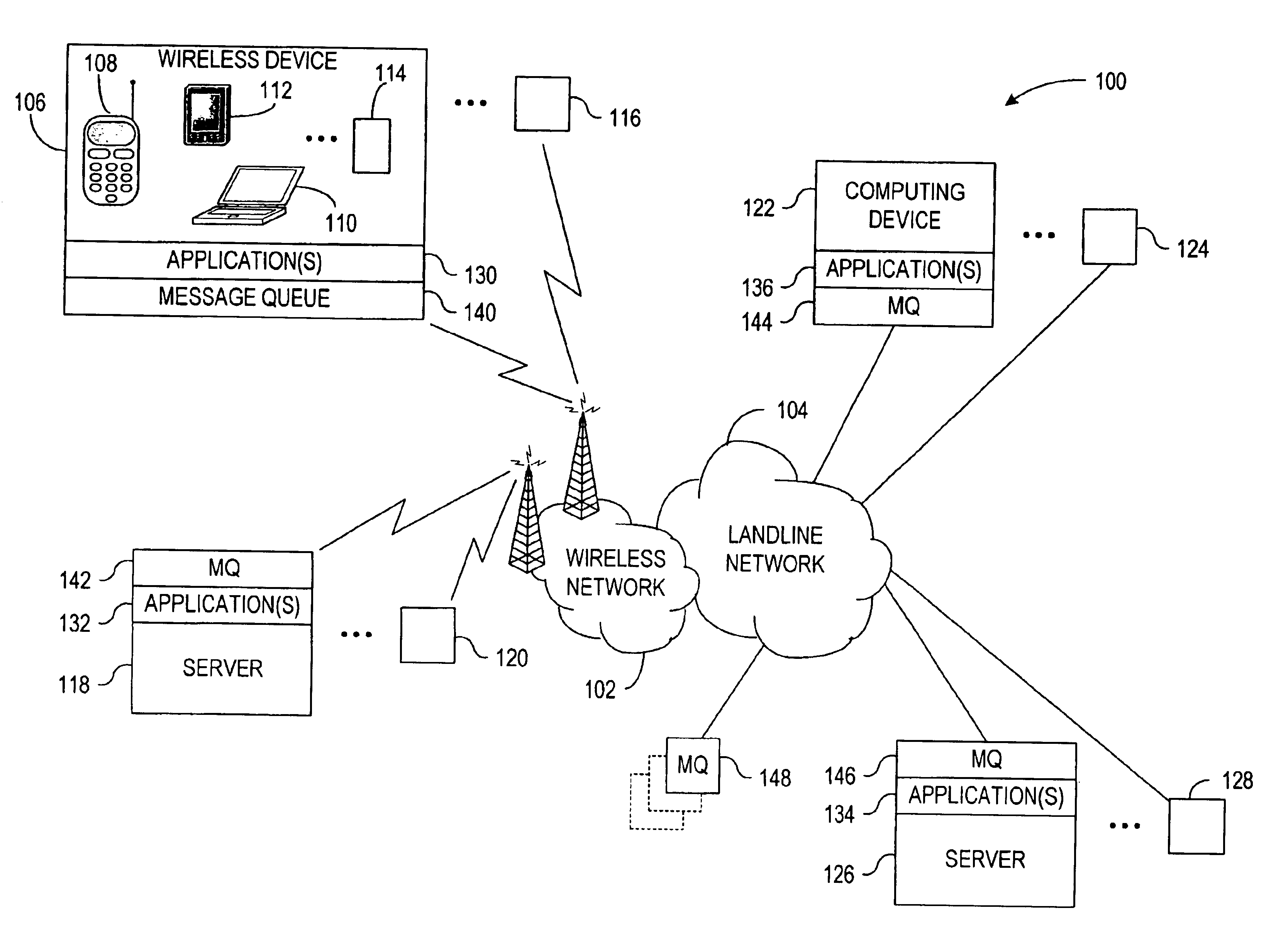 System and method for facilitating end-to-end quality of service in message transmissions employing message queues