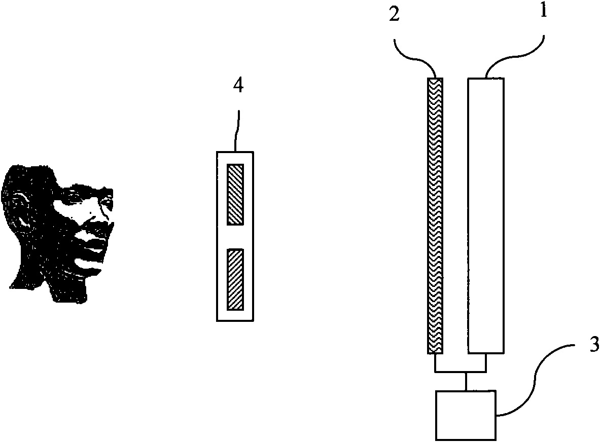 Three-dimensional display and display method