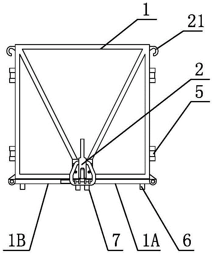 Storing and transferring box for cable