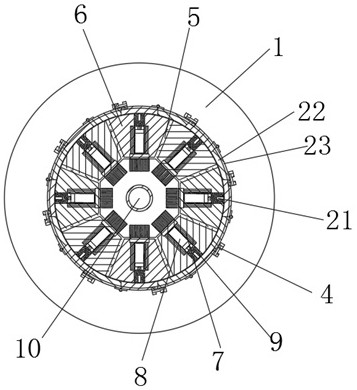 Preservation device and system capable of prolonging service life of sunflower pollen