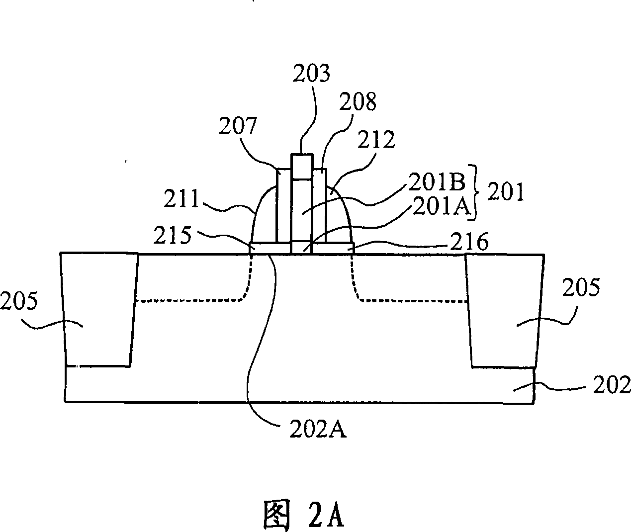 Method for manufacturing transistor structure