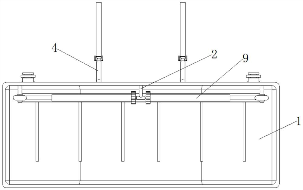 Shallot and garlic planting device used in cooperation with sink