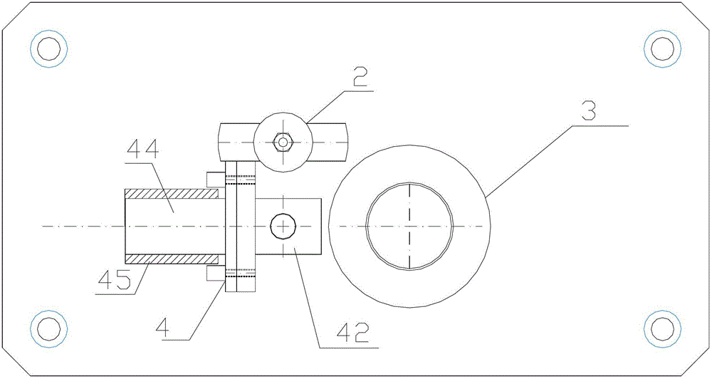 Comprehensive detection device of lathe gear-engaging shifting yoke