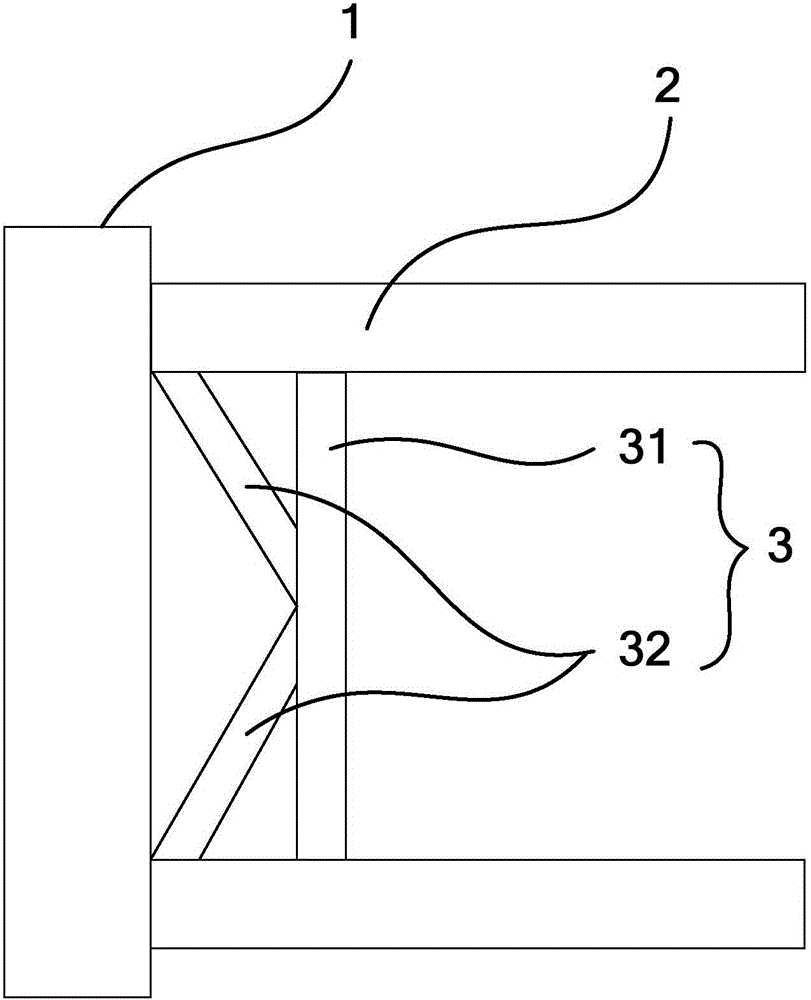 Steel-support equivalent wall unit and combined wall unit