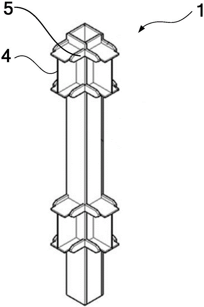 Steel-support equivalent wall unit and combined wall unit