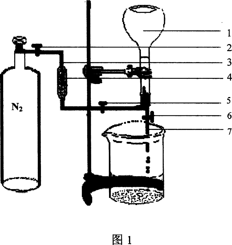 Device and method for preparing calibrating gas