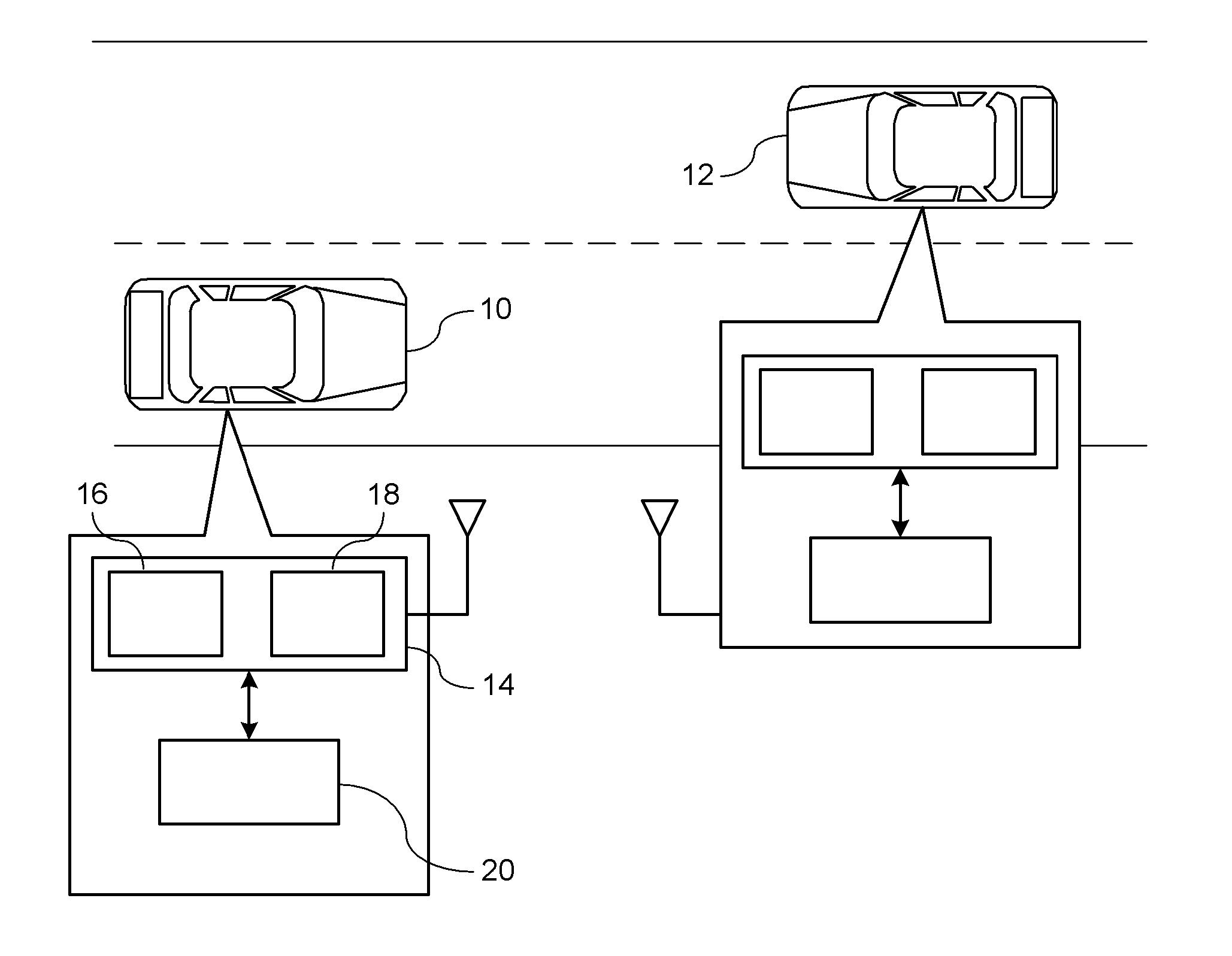 Fast Collision Detection Technique for Connected Autonomous and Manual Vehicles