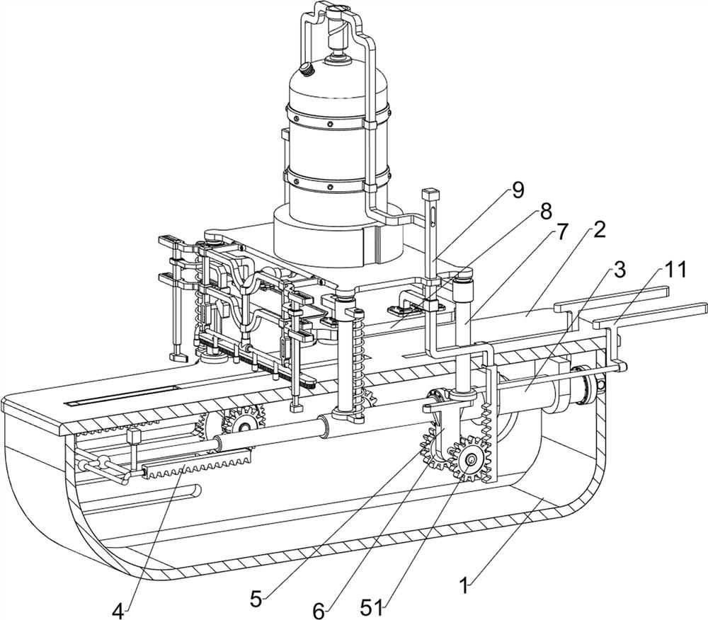 Plywood manufacturing equipment based on dry heat method