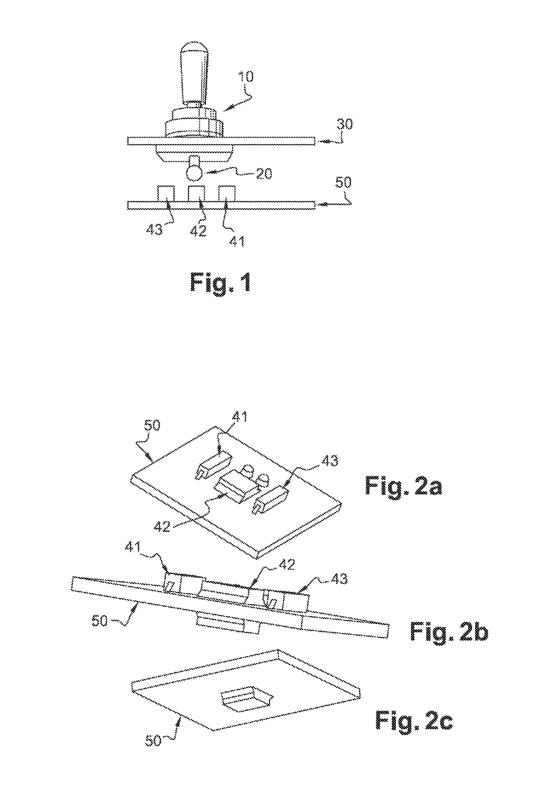 Modular electronic detection device