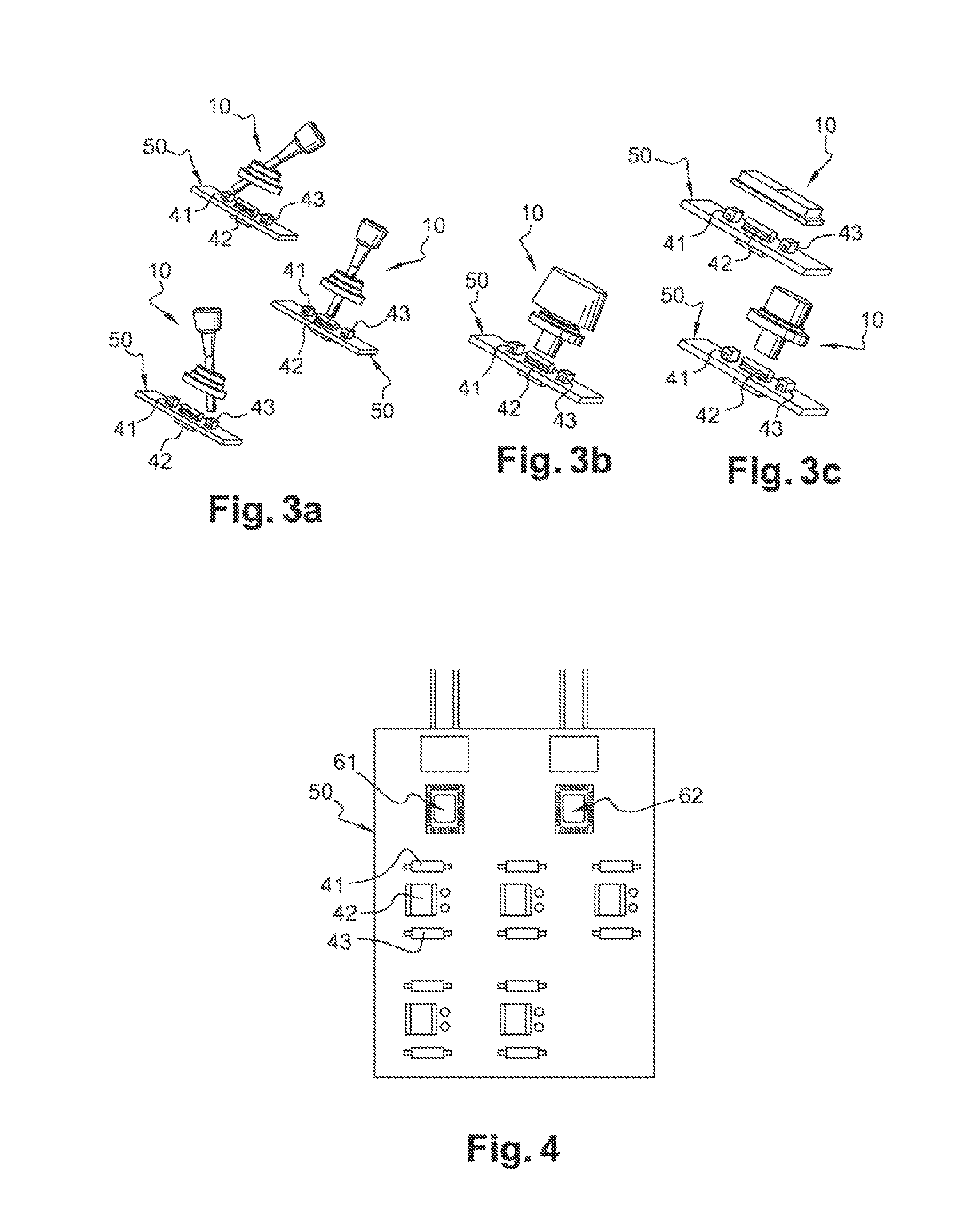 Modular electronic detection device