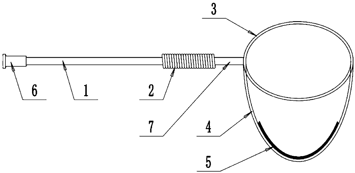 Collection tool for picking areca nuts