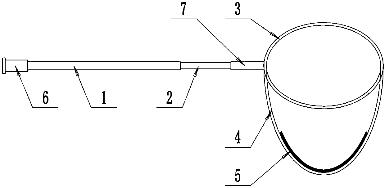 Collection tool for picking areca nuts