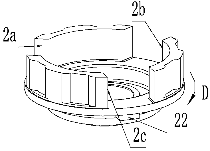 Starter and gear ring seat circumferential damping structure thereof