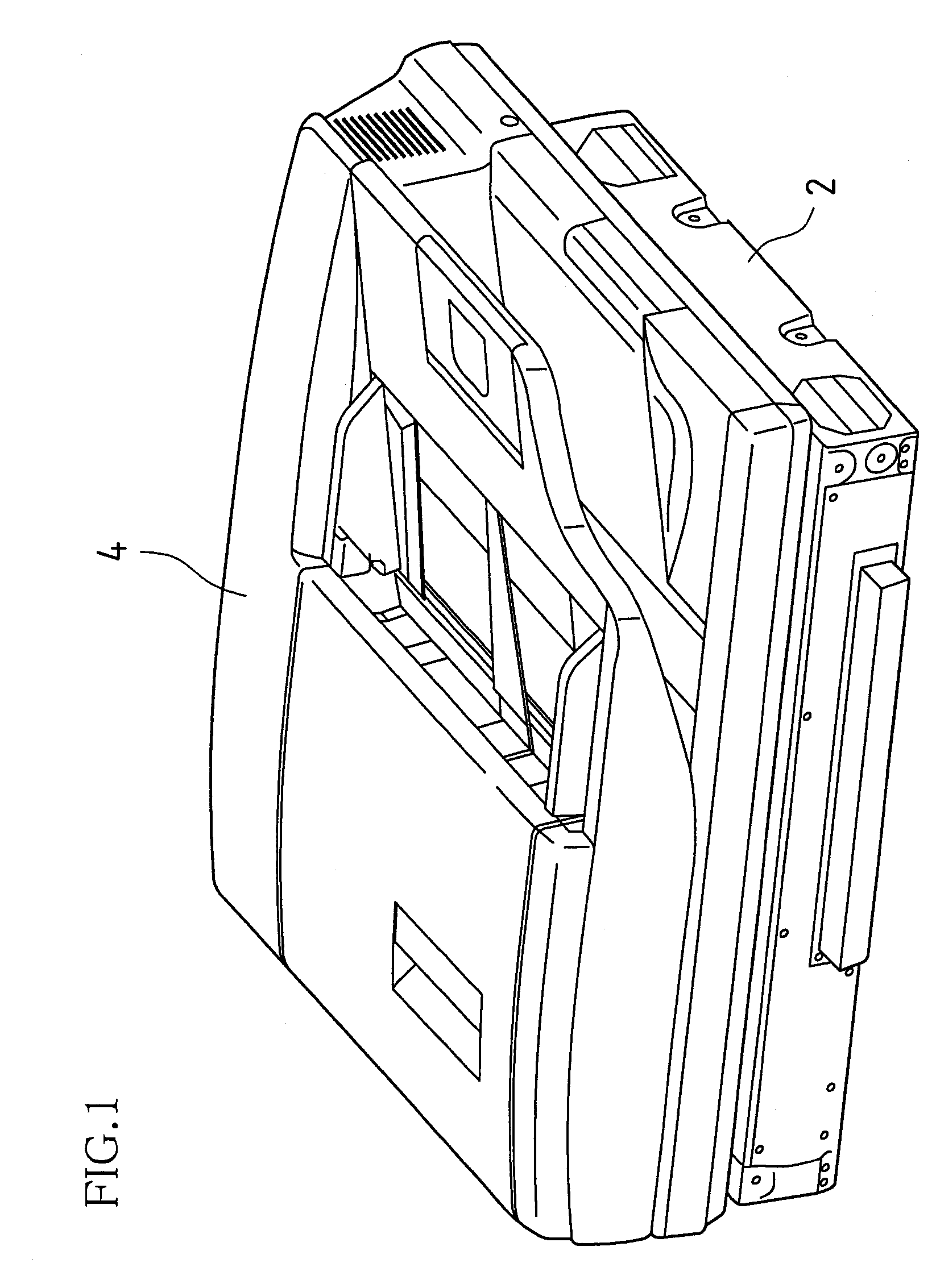 Structure supporting distribution cable of document reading apparatus