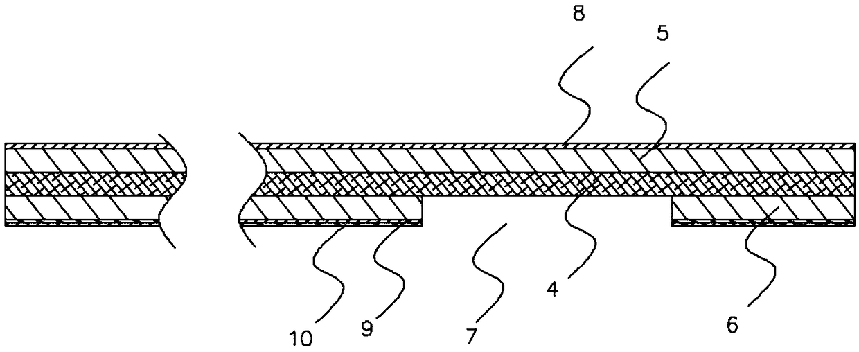 Windable anti-deformation stair stepping pad