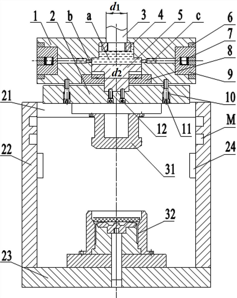 A hydraulic pressure booster