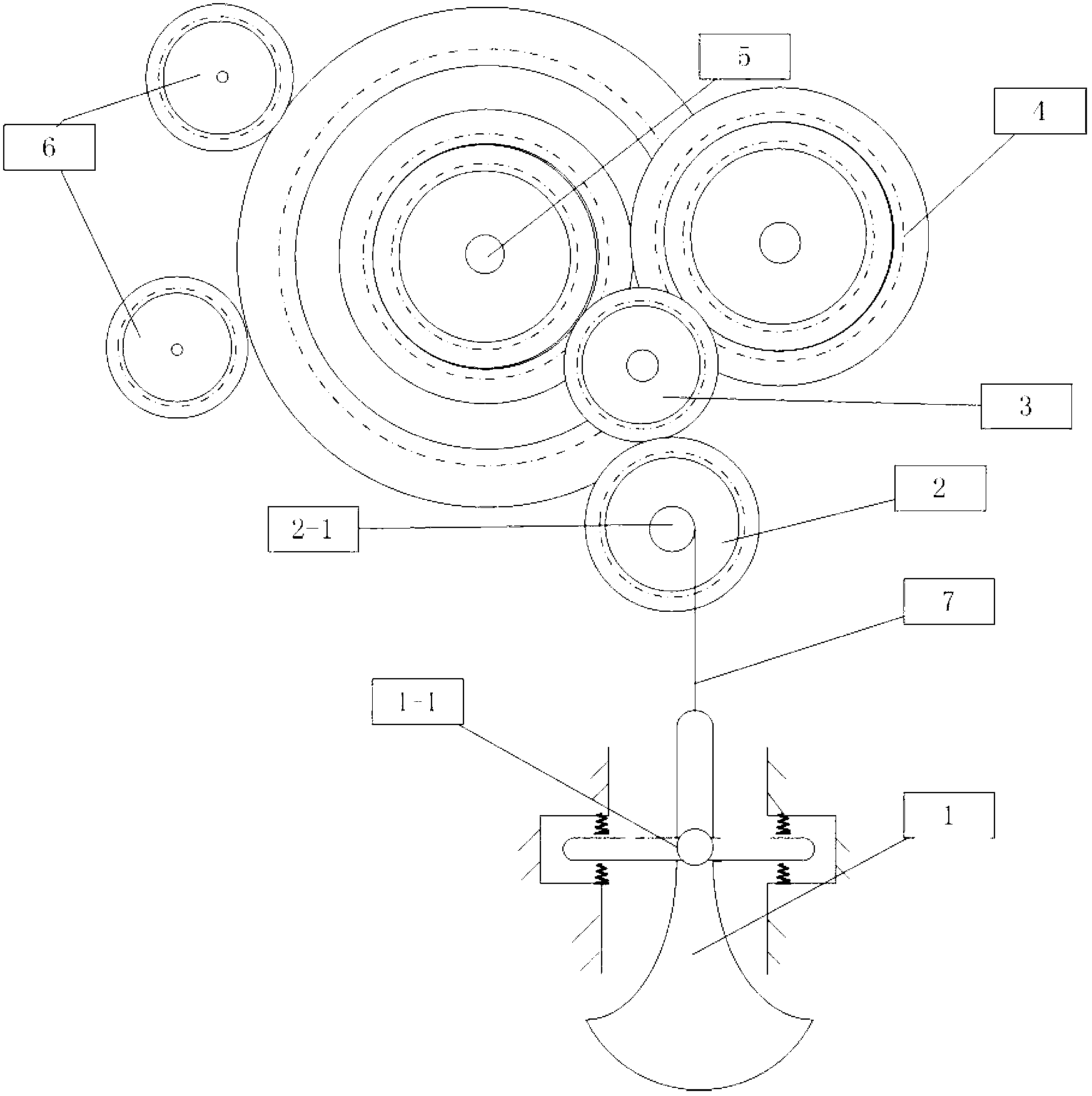 Wave energy drive device