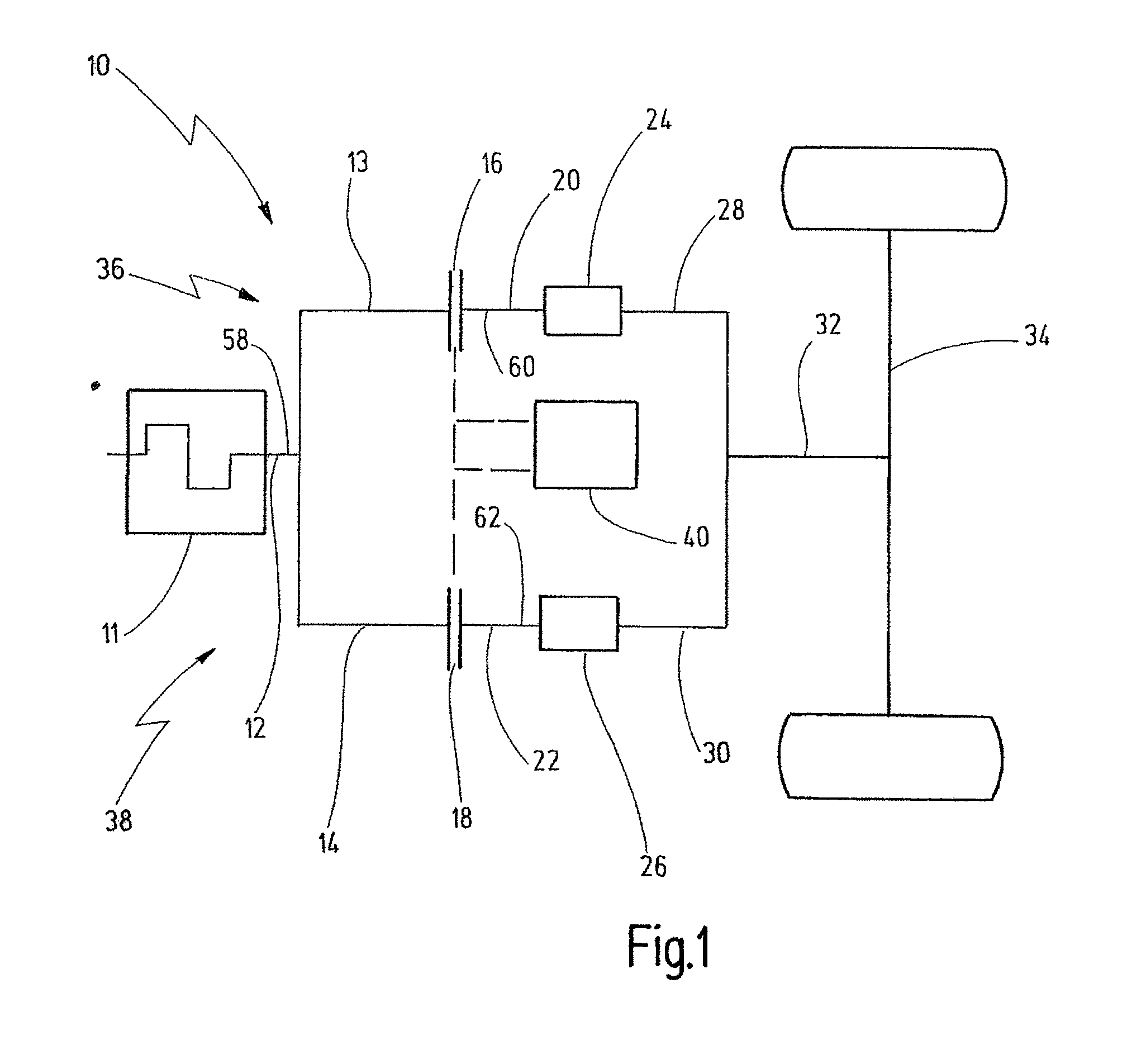 Method for activating a clutch arrangement