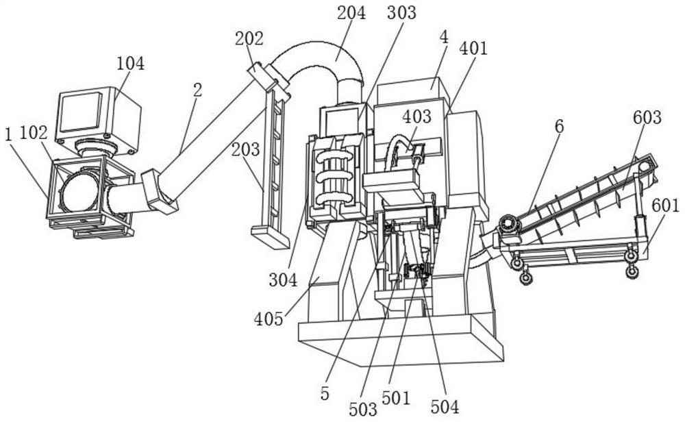 Corn packaging device capable of automatically quantifying