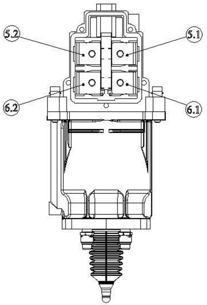 Pneumatic clutch actuating mechanism for automobile transmission system