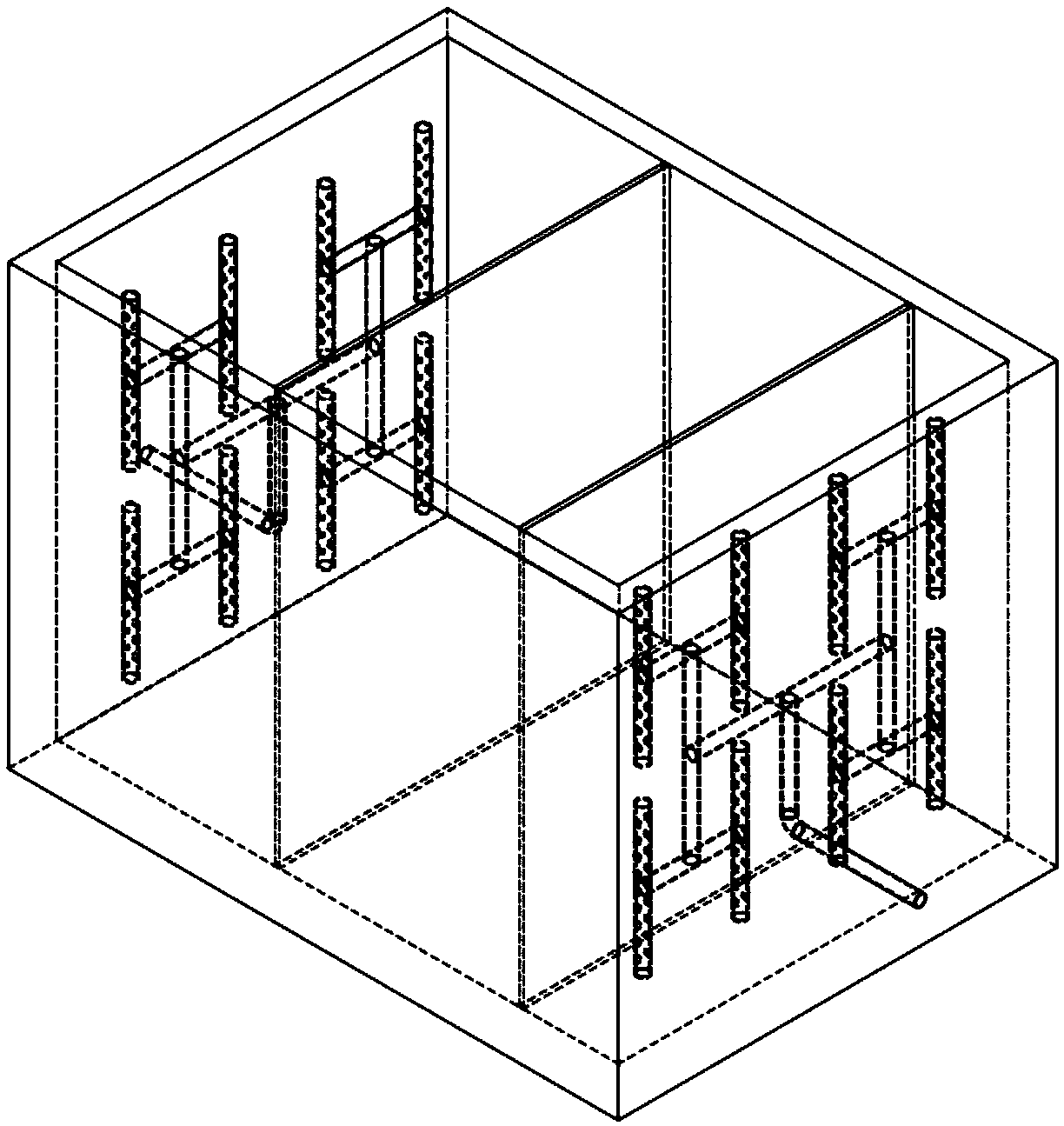 Dual-purpose tank with phase change heat storage and temperature difference cold storage