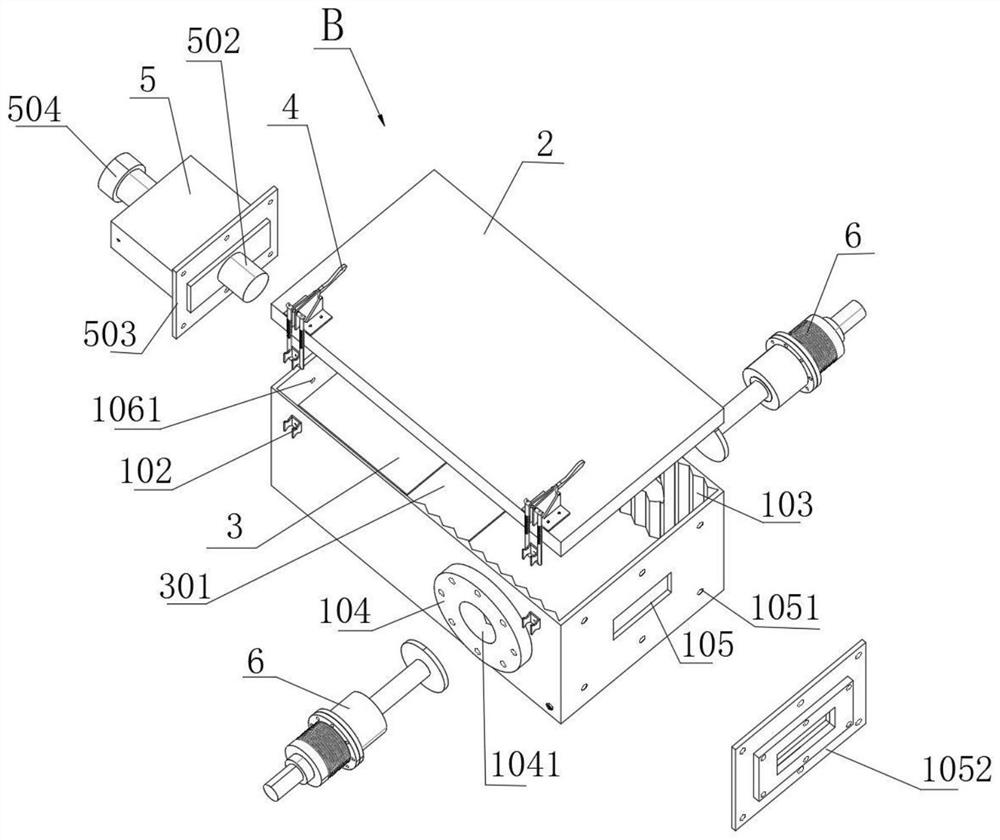 Ceramic welding device and method adopting microwave focusing method