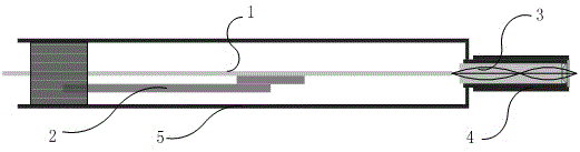 Miniaturized probe-type multiple-photon endoscope probe