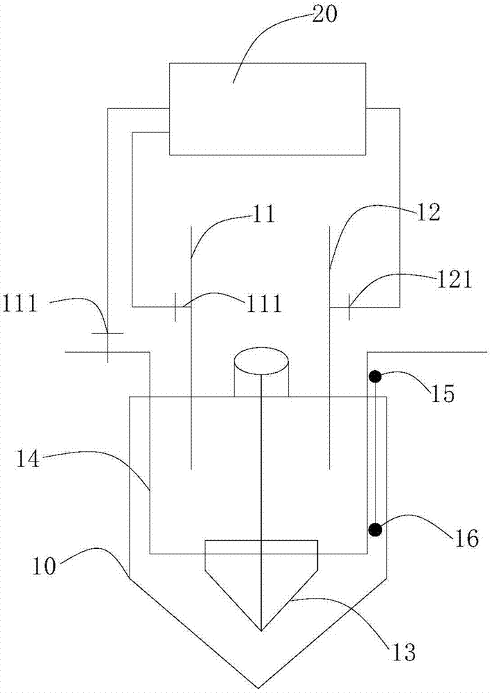 Methyl ethyl ketone peroxide production system and production process