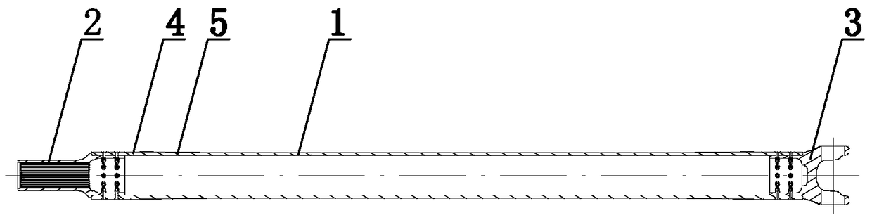 A drive shaft for a vehicle