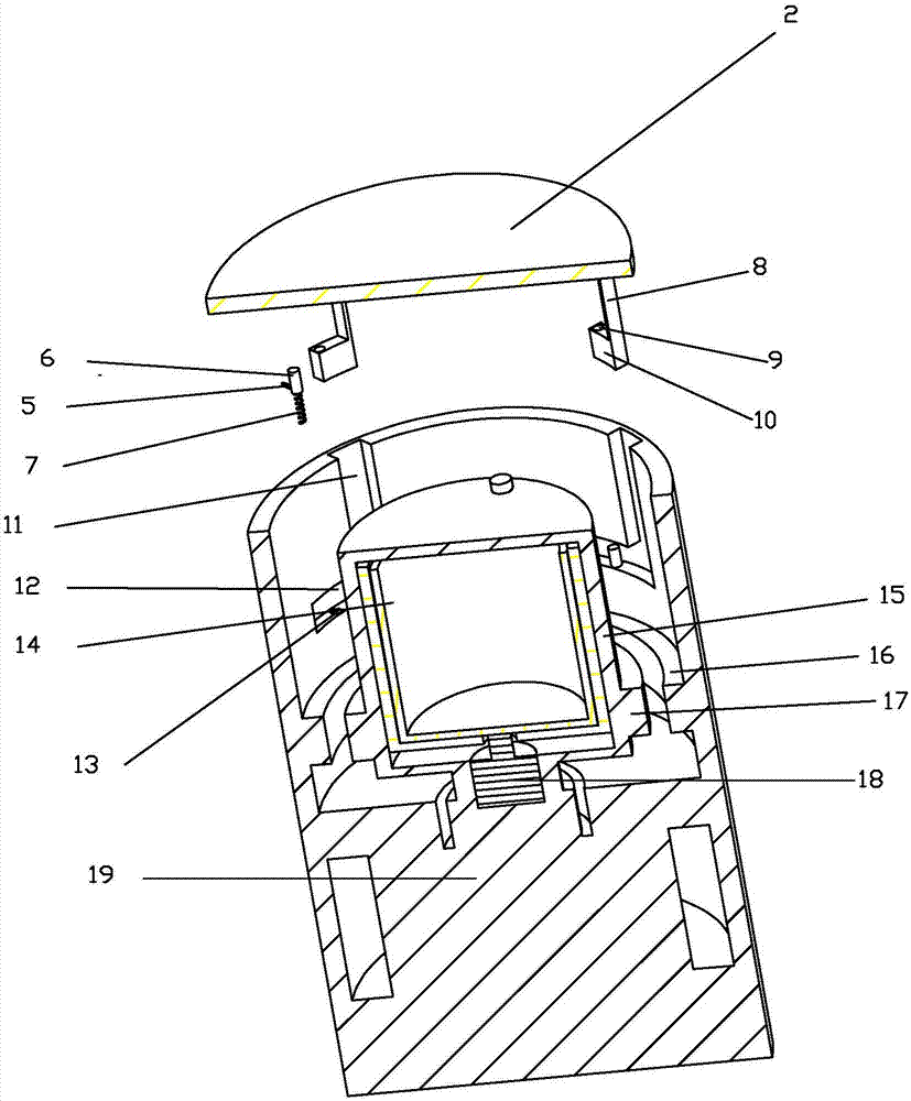 Centrifugal machine for teaching experiments