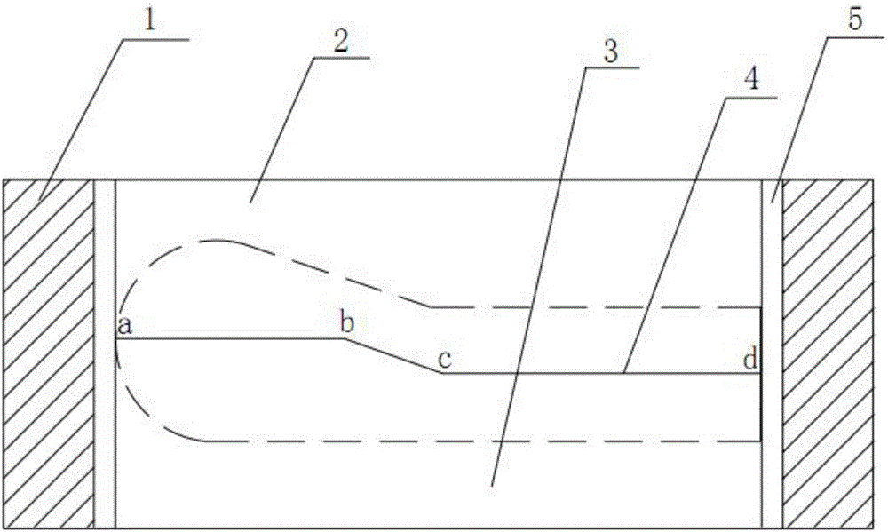 A die forging production method of hydraulic support connector of coal machine