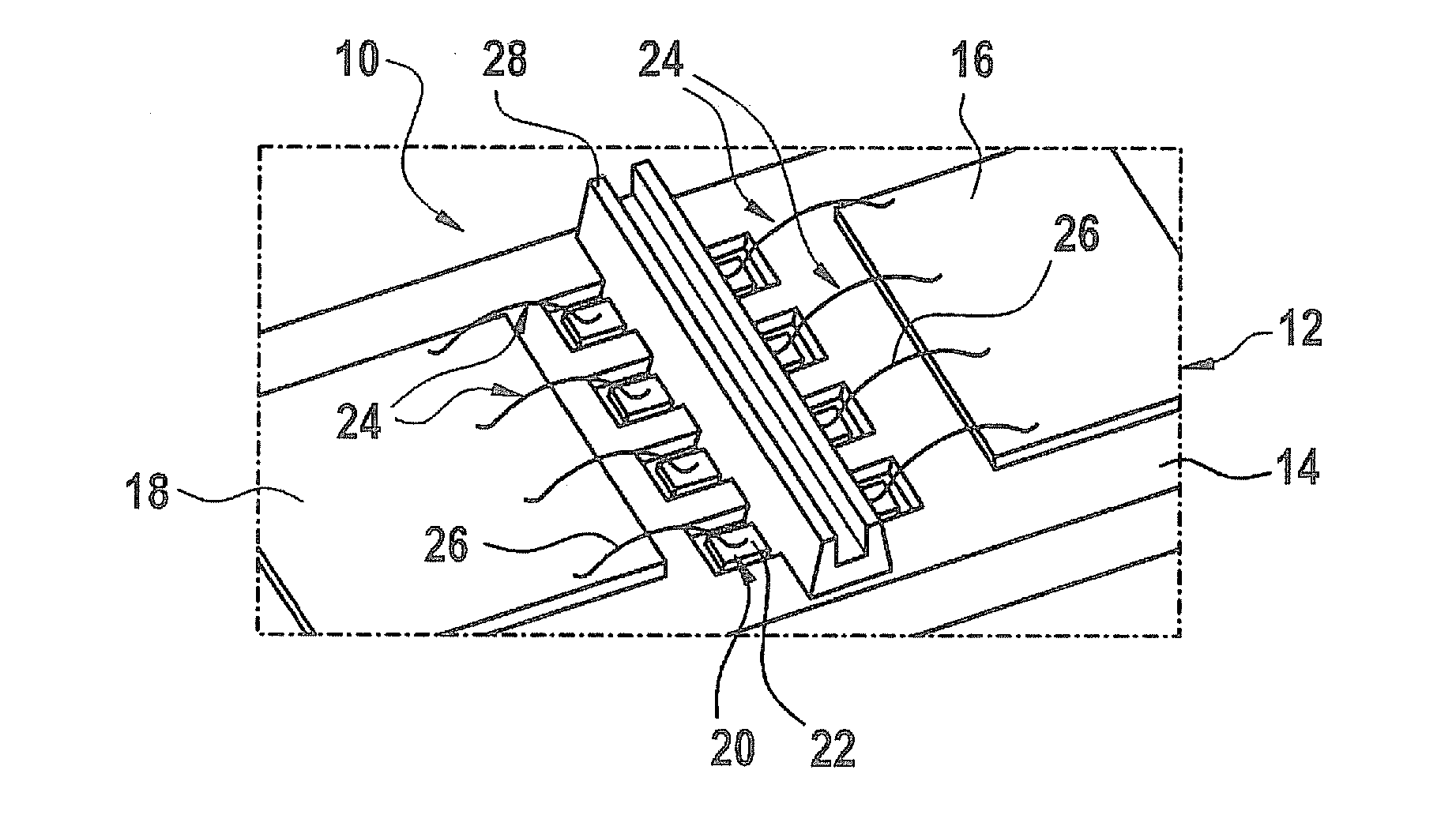 Sensor having a sensor housing